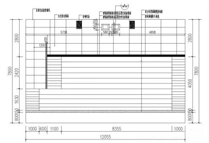 順德宏晟國際影城背墻面設計圖 順德宏晟國際影城背墻面設計圖