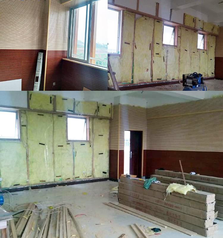 安徽阜陽(yáng)中學(xué)錄播室槽木吸音板聲學(xué)工程 安徽阜陽(yáng)中學(xué)錄播室槽木吸音板聲學(xué)工程