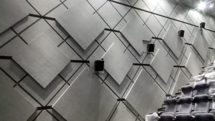 山東菏澤電影院聚酯吸音板聲學工程 山東菏澤電影院聚酯吸音板聲學工程