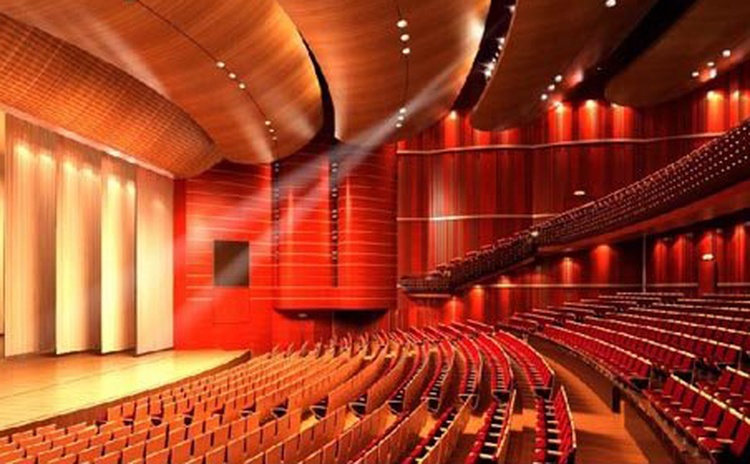 湖北潛江大劇院木質(zhì)吸音板聲學工程-1 湖北潛江大劇院木質(zhì)吸音板聲學工程-1